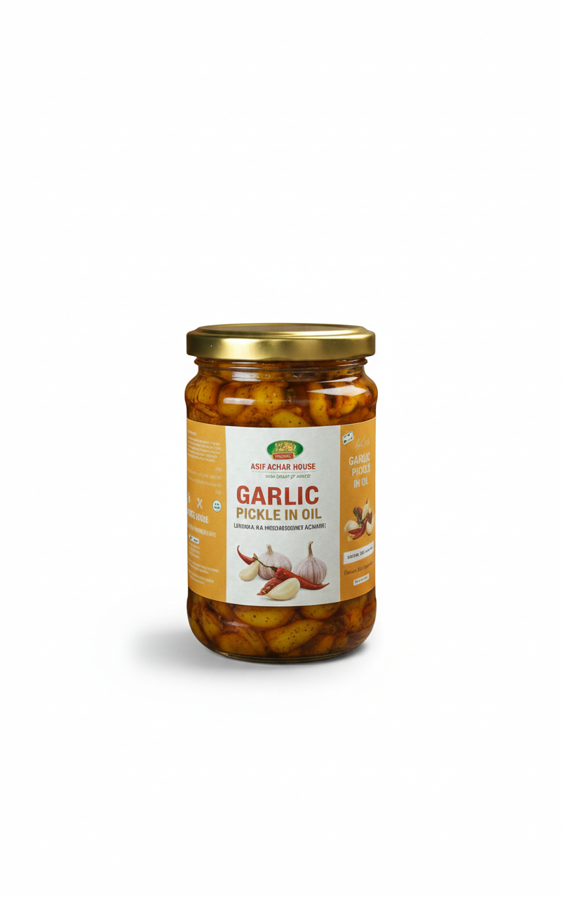Garlic pickle oil
